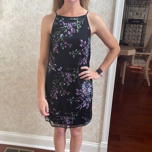 Black with lavender frost, brand new never worn